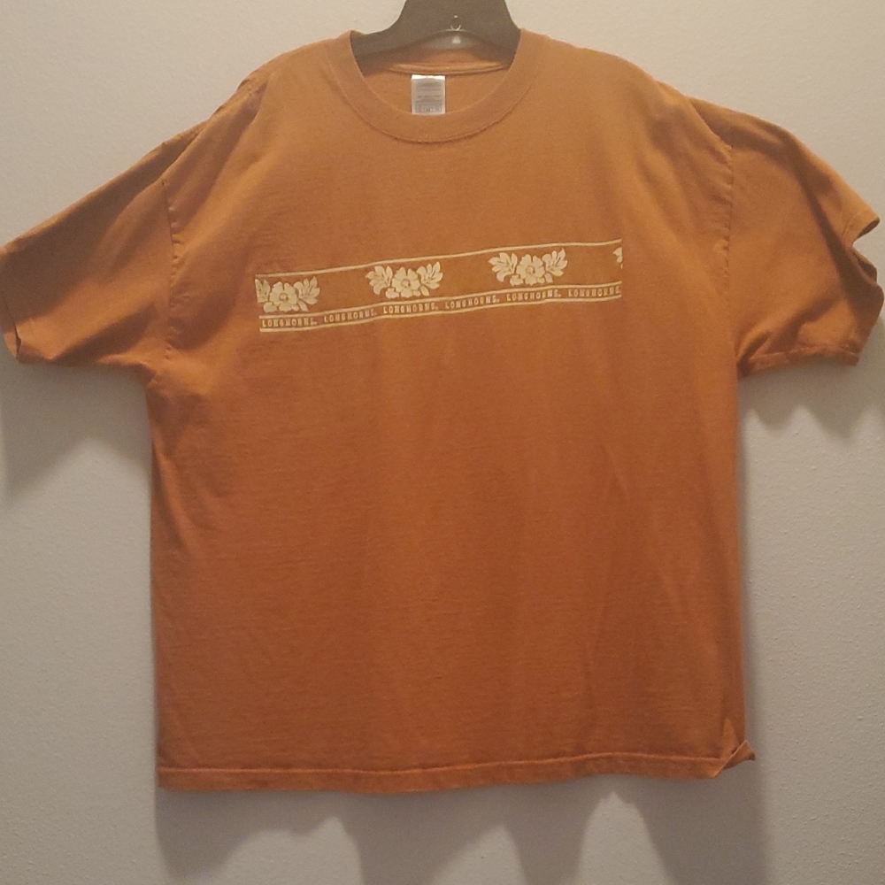 Vintage Women's Longhorn Brown Graphic T-Shirt
